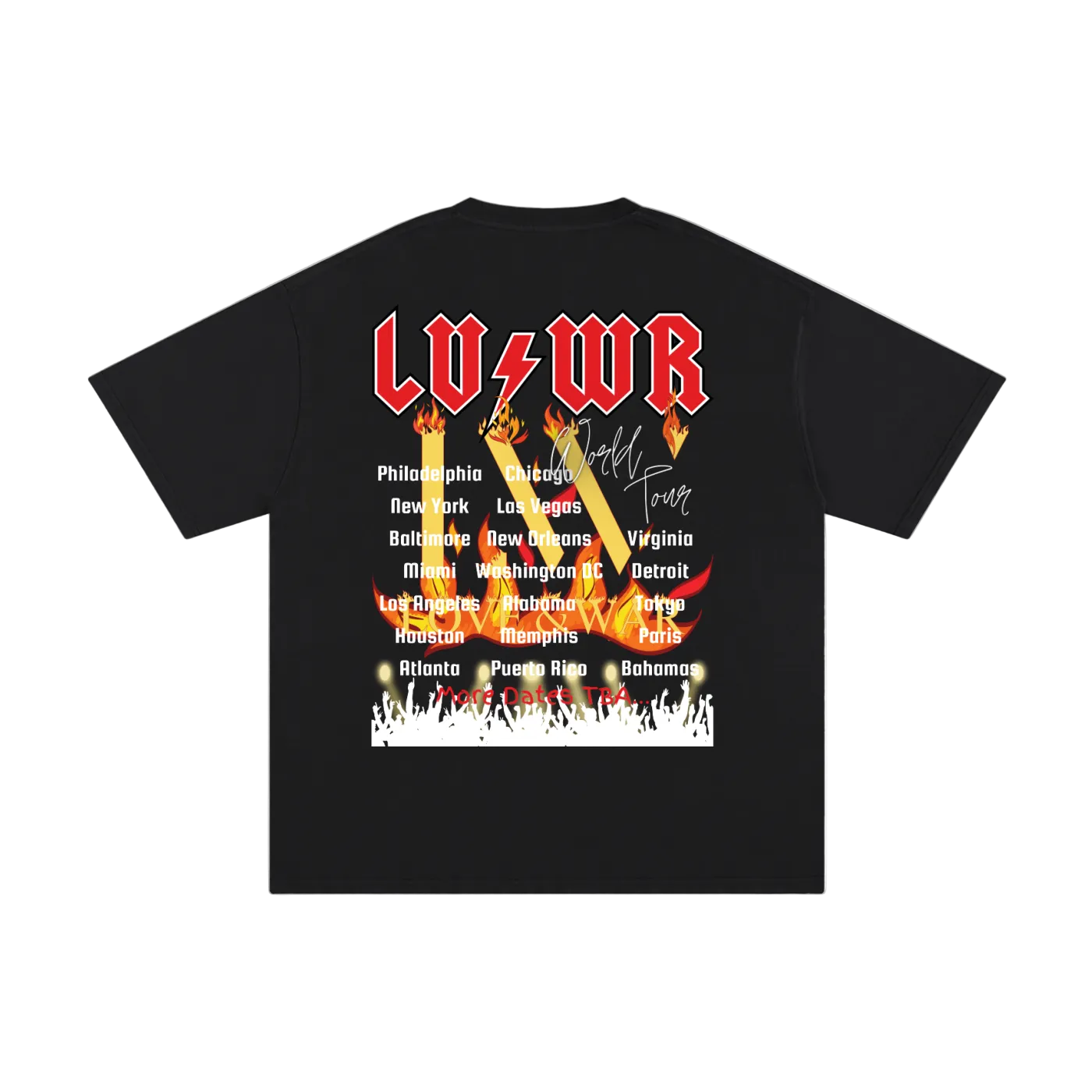 World tour ,love&war