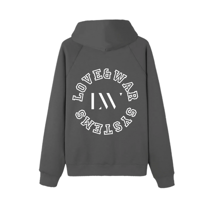 Love&War ,Systems,Unisex,Hoodie,Urban fashion,Minimal streetwear,Essentials,Basics