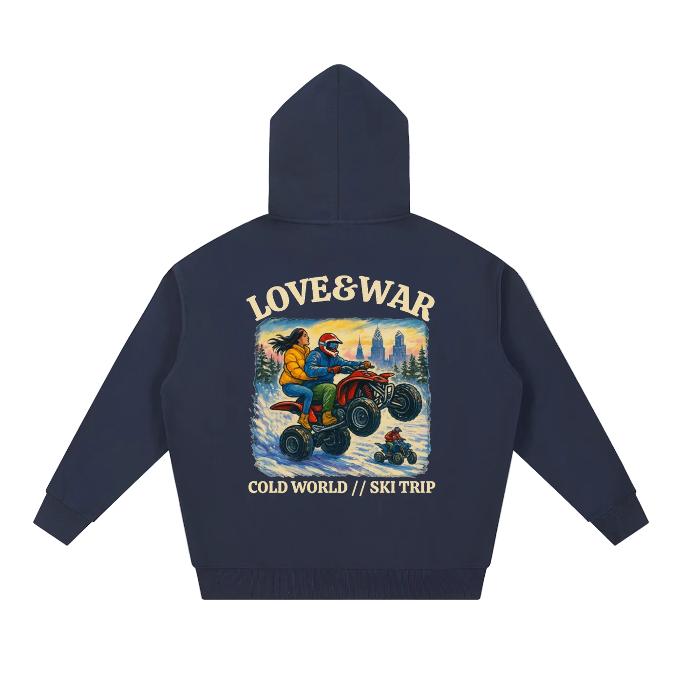COLD WORLD HOODIE // SYSTEM