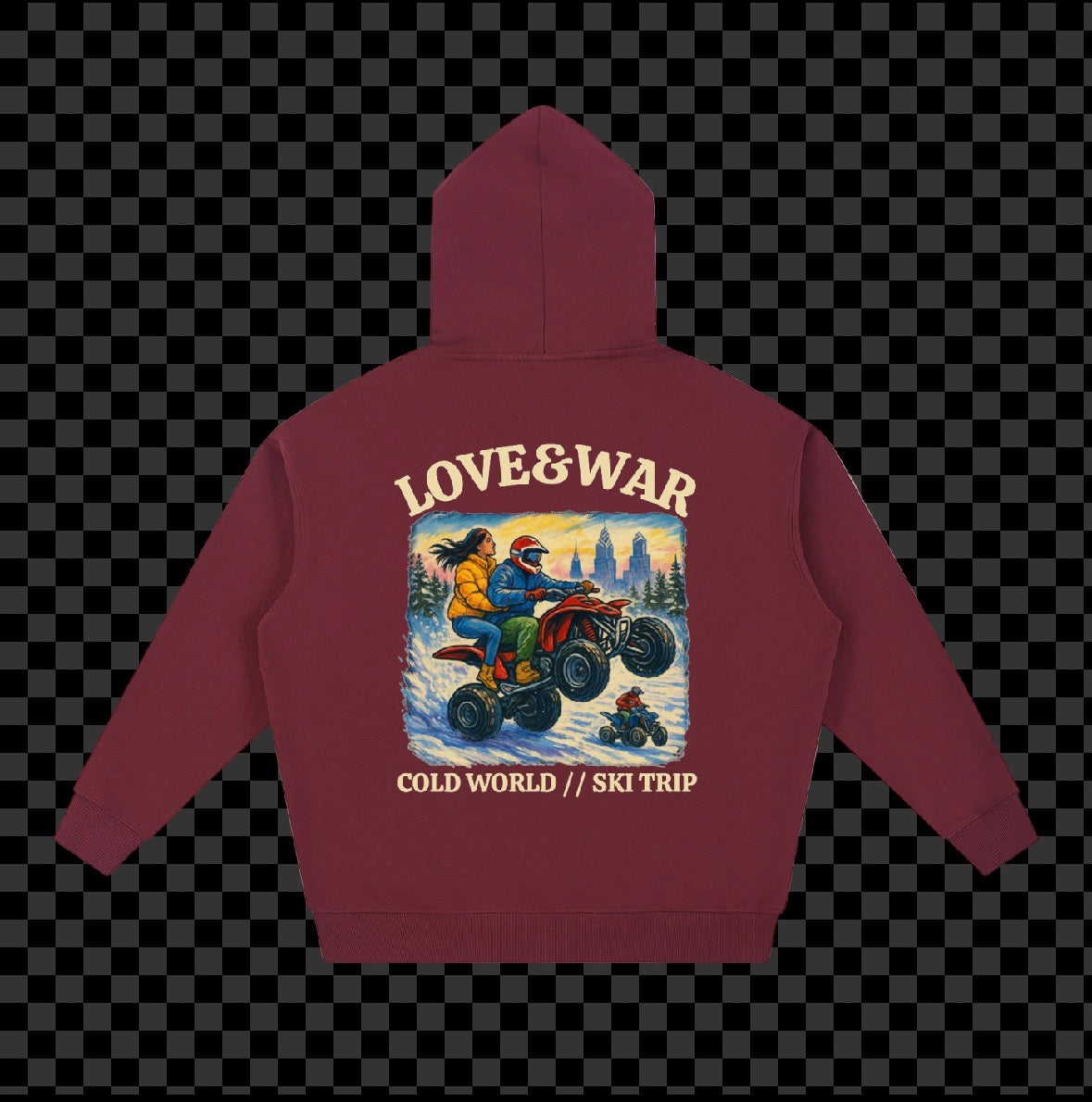 COLD WORLD HOODIE // SYSTEM