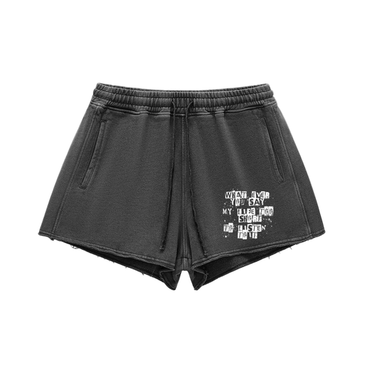 Loveandwar,no,permission,shorts,vintage,edge,relaxed,systems,Casual