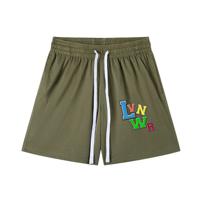 Loveandwar,lvnwr,mesh,shorts,ball,varsity,Basketball,systems,gym,athletic,wear,sports